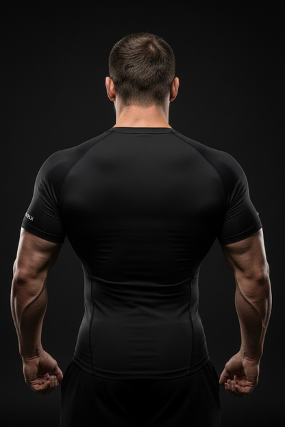 Black Back View