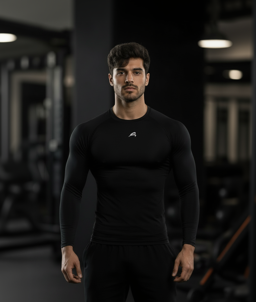 Black Full Sleeve Front