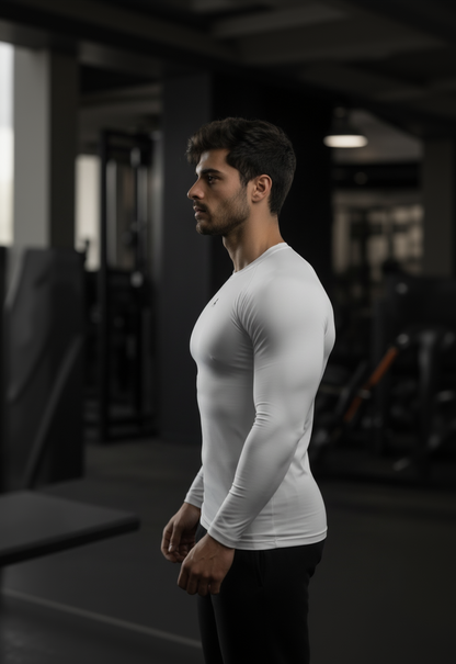 White Full Sleeve Side